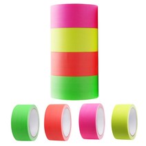 무광 무잔여물 글씨 표기용 형광 면테이프 분류용 안전용품 포장 이사, 1개, 연두색