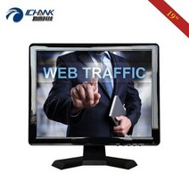 [해외] ZB190JC591R19 인치 1280X1024 4:3 HDMI VGA USB 플라스틱 쉘 주문 POS 기계 저항 막 터치 스크린 PC 모니터 디스플레이, 상세내용표시