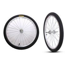 이퍼피 자전거 바퀴 보조 바퀴 교체 자전거 수레 바퀴, 1개, 16인치 앞바퀴