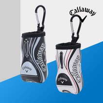 [한국캘러웨이골프정품] 2021 GB 모티브 볼케이스, 화이트/블랙