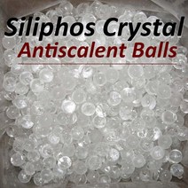 폴리 인산염 크리스탈 SILIPHOS 물 필터 치료를위한 리필 팩 De-scaler는 경도 Limescale Antiscalent ball을 제거합니다, (202637893)500g개
