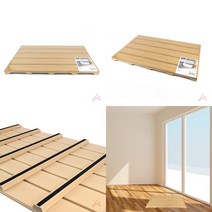 마트498 오크무늬 플라스틱발판 중 데크플로어 목욕탕발판 유아발디딤대 데크셀프시공 현관나무발판 목욕탕미끄럼방지