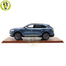 118 링컨 노틸러스 SUV 다이 트 모델 자동차 완구 소년 소녀 선물, 01 Blue