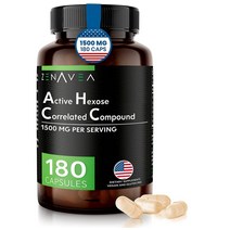 제나베아 AHCC 1500mg(1회분) 180비건 캡슐