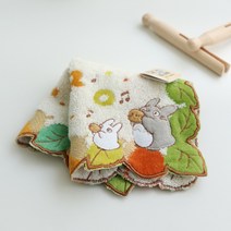 토토로 어린이집 휴대용 손수건(4type), 꽃