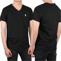 버버리 [버버리] TB 자수로고 브이넥 반팔티 (8017255)