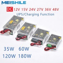 부속품커버sc-35w 60w 120w 180w 범용 ac ups충전 기능 모니터링 스위칭 전원 공급 장치 12v 15v 24v 27v 36v 48v 배터리 충전, sc-180w