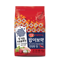 하림펫푸드 반려견 전연령 밥이보약 건식사료 건강한장, 5개, 닭