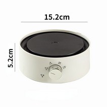 커피 가열용 미니 전기 스토브 컵 가열 플레이트 화로 쿠커 히터 700W 1개, [01] white