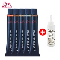 웰라 NEW 콜레스톤 퍼펙트 플러스 염색약 80g 산화제 포함, 브라이트 브라운 8/17-BB 애쉬