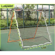 혼자하는 테니스 서브 연습기 그물망 자동 트레이닝 머신 기계 보조기 멀티스윙기, 1.9x1.9m 굵은 리바운드 네트