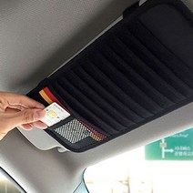E-An스토리 차량용 CD바이저 보관 케이스 카드 포켓 수납 정리