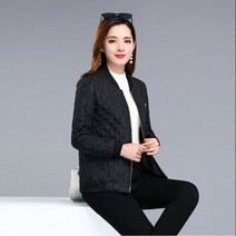 HEYU 여성 봄가을 40대 50대 세미 점퍼 빅사이즈 긴팔 아우터 자켓 6컬러
