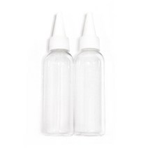투명통 플라스틱케이스 원통케이스 65ml 2개입
