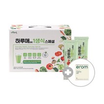 자연채움 하루애 1생식 스페셜 30g x 28포(4주분)+이롬 황성주 국산콩두유 무가당 16팩, 28개