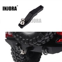 자동차 견인 고리 스트랩 차량 injora trx4 rc 알루미늄 합금 드롭 히치 수신기 110 rc 크롤러 traxxas trx-4