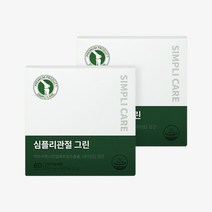 심플리케어 관절 뼈 건강 2중 케어 특허 까마귀쪽나무열매 심플리관절그린, 2박스