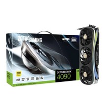 ZOTAC RTX 4090 게이밍 앰프 익스 AIRO 그래픽 카드 GPU 24GB GDDR6X
