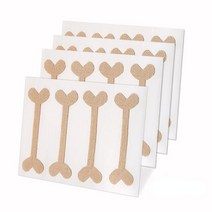 내성발톱와이어 내성발톱교정기 20pcs Professional Ingrown 발톱 발 교정기 스티커 탄력성 발가락 네일 케어 페디큐어 도구 건강 관리 손톱 보호, [04] B-40PCS