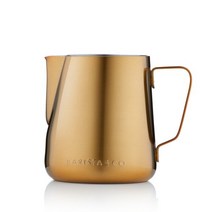 바리스타앤코 코어밀크저그 스팀피쳐 420ml, 골드