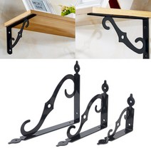 벽면 인테리어 디자인 선반고정 브라켓 앵글화스너 ㄱ자받침, 사이즈, 대