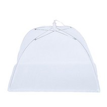 돔 텐트 캠핑 접이식 식품 커버 우산 모양 메쉬 스크린 커버 대형 보호 네트 보호기 주방 도구, CHINA, white