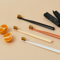 [JAJU/자주] 제주감귤 숯 구취제거 칫솔_4P, FR, 멀티