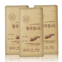 강원6차산업 정선 동트는농가 국내산100 자연발효간편 청국장찌개 160g /2인분 x 3봉