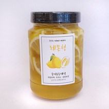 주지표 상콤달콤 레몬청, 1병, 450ml