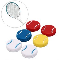 테니스 라켓 댐퍼 충격 흡수 장치 테니스 라켓 진동 감쇠기 Raqueta Tenis Prostaff Bracelet 1pcs, [04] yellow