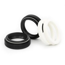 1 쌍의 자전거 프론트 포크 더스트 씰 32 34 35 36mm 폭스 Rockshox Magura X-fusion Manitou 포크 수리 키트 부품, 가장자리 포함 32mm