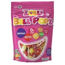 졸리팝 클린 티스 롤리팝 후르츠 맛 10-12개입 Zollipops The Clean Teeth Pops Anti Cavity Lollipops