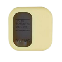 로이모 UV-C LED 휴대용 칫솔살균기 ROEMO-2020, 연노랑