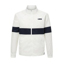 23SS [Online Limited]화이트 베이직 스포티 바람막이 점퍼 HUJU3B910WT