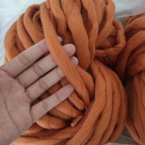 매우 두꺼운 천연 메리노 울 원사 펠트 로빙 스핀 소품 굵은 칠라 모라 뜨개질, 19 dan qing