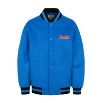 MLB 공용 레인보우 울 솔리드 야구점퍼 31JP01841-50U