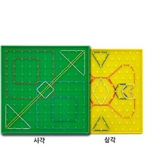 [JS] 큰솔스토밍 양면지오보드 11핀 삼각사각 KS8520-1 ( JS 92000EA ), 본상품