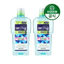 유한양행 덴탈케어 메디가글 순한맛 패밀리 민트향, 1L, 2개