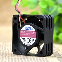 서버컴퓨터 데스크탑 노트북 라디에이터 cpu 쿨러 팬 da04015r12x dc 12v 0.12a -053 4015 404015mm 4cm 40mm 냉각 3 핀, 2 조각