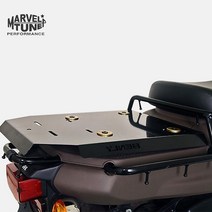 JIC 오토바이 바이크 혼다 벤리110 2016년 이상 탑박스브라켓 배달박스전용 리어캐리어 짐대, 1개