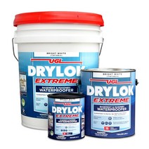 드라이락 익스트림 방수용 페인트 / 석조방수제 1갤론(3.78L) (미국에서 가장 많이 판매되고 있는 가정용 건물 관리 및 보수용 제품), light gray