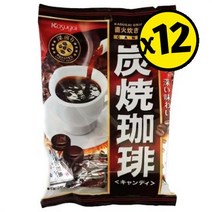 카수가이 스미야키 커피사탕 일본 캔디 95g (12개세트) 사무실 학교 학원 탕비실 단체 간식 수입 과자, one option, one option