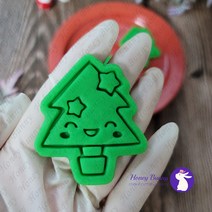 깜찍한 트리1 (스마일) 쿠키커터 /허니버니쿠키커터/아이싱쿠키커터/크리스마스쿠키커터/크리스마스트리