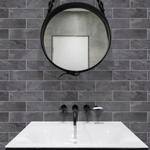 현대시트 벽돌무늬 시트지 대리석브릭 HWP-21665