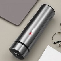 휴대용 스마트 자동차 보온병 커피 컵 자동차 액세서리 오펠 아스트라 G H J F K 벡트라 C D 자피라 B 안타라 코르사 모카 등 1 개, Silver_2_For Opel