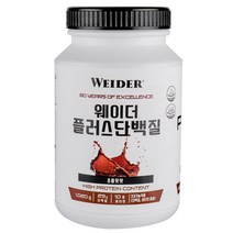 WEIDER 웨이더 플러스 단백질 1020g 초콜릿맛 쉐이크 헬스보충제 프로틴 식물성 파우더 분말 초코맛 코스트코, 1개