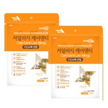 우리주 저알러지 케어덴티 덴탈껌 구강 & 뼈 관절 7p, 2개