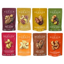 사할리 스낵 글레이즈드 믹스 견과류 113g 8종, 탠저린 바닐라