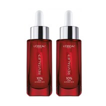 Loreal 로레알 리바이탈핏 10% 글리콜산 앰플 1oz(30ml) 2팩 Revitalift Glycolic Acid Serum for Skin, 2개, 30ml