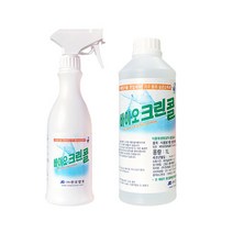 진로발효 뿌리는소독제 살균 에탄올 알콜 75% 바이오크린콜 1450ml 세트 스프레이 방역 가정